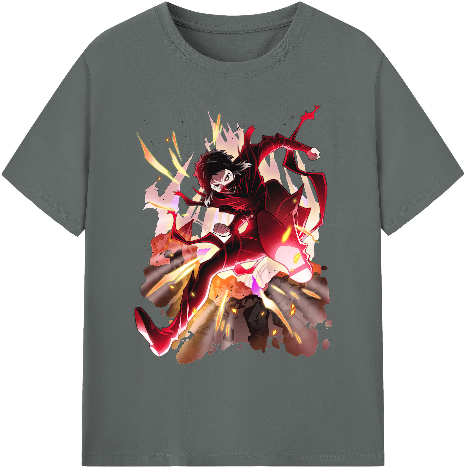（画像用） 文豪ストレイドッグス Bungo Stray Dogs 綿100％ メンズ半袖Tシャツ｜肌触りやわらか＆通気性